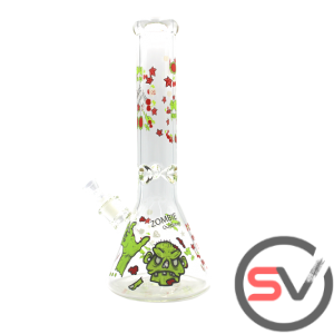 ZOMBIE OUTBREAK GLASS WATER PIPE