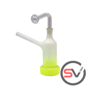 BOTTLE SHAPED OIL BURNER YELLOW 5inch