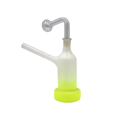 BOTTLE SHAPED OIL BURNER YELLOW 5inch