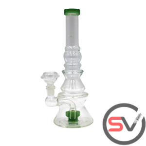 COLOR WHEEL WATER PIPE JADE 9inch