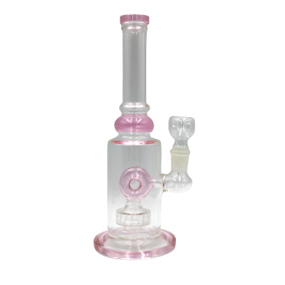 DONUT WATER PIPE PINK 11inch