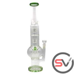 DOUBLE WHEEL WATER PIPE GREEN 18inch