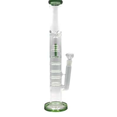FOUR RING HONEYCOMB CLEAR WATER PIPE 18inch
