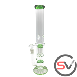 JELLYFISH HONEYCOMB WATER PIPE GREEN 18inch