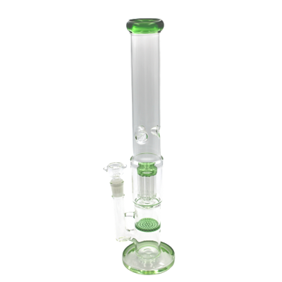 JELLYFISH HONEYCOMB WATER PIPE GREEN 18inch