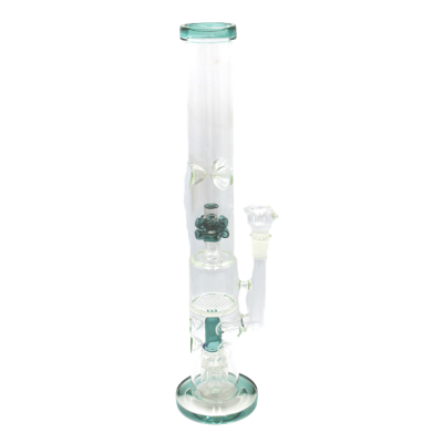 MAC HONEYCOMB WATER PIPE DARK GREEN 16inch