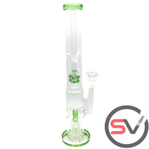 MAC HONEYCOMB WATER PIPE LIGHT GREEN 18inch