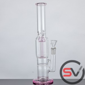 SPIKED JELLYFISH HONEY COMB WATER PIPE 16''