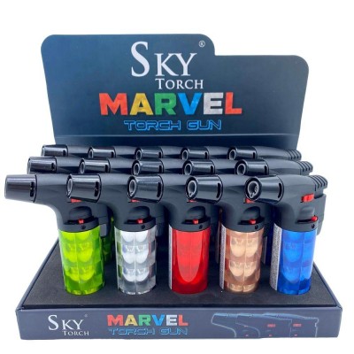 SKY 4inch MARVEL SIDE TORCH - SK101MV (15 CT/DISPLAY)