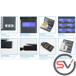 AWS MAX - 700 DIGITAL SCALE (700G X 0.1G) - BLACK