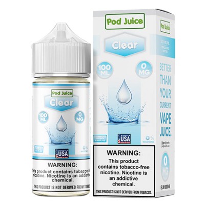 POD JUICE TFN ELIQUID 100ML - CLEAR