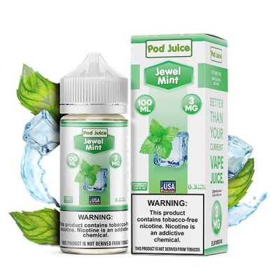 POD JUICE TFN ELIQUID 100ML - JEWEL MINT