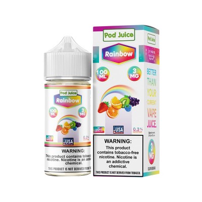 POD JUICE TFN ELIQUID 100ML - RAINBOW