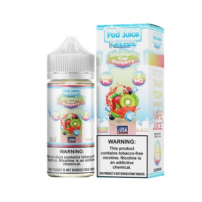 POD JUICE TFN 100ML - STRAWBERRY KIWI POMBERRY FREEZE