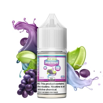 POD JUICE TFN SALT 30ML - ALOE GRAPE