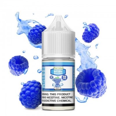 POD JUICE TFN SALT 30ML - BANGING BLUE RAZZ