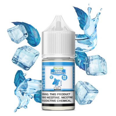 POD JUICE TFN SALT 30ML - JEWEL MINT SAPPHIRE