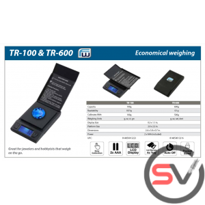 FAST WEIGH TR-600 DIGITAL SCALE (600G X 0.1G)