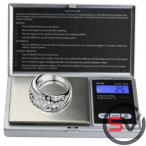 AWS-1KG DIGITAL SCALE (1KG X 0.1G) - BLACK