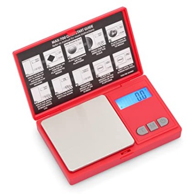 AWS MAX - 700 DIGITAL SCALE (700G X 0.1G) - RED